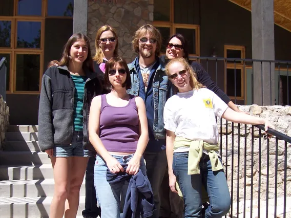 Group of Neuroscience students posing for a photo