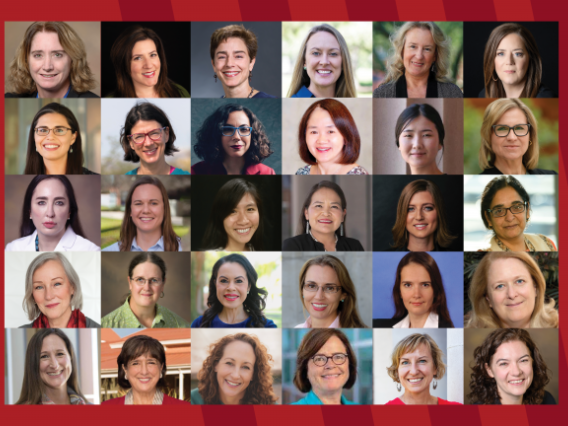 Collage of women in research & innovation