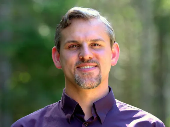 George Sutphin, Ph.D. smiling for photo