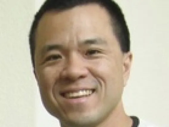 Kevin Lin, Ph.D. smiling for photo