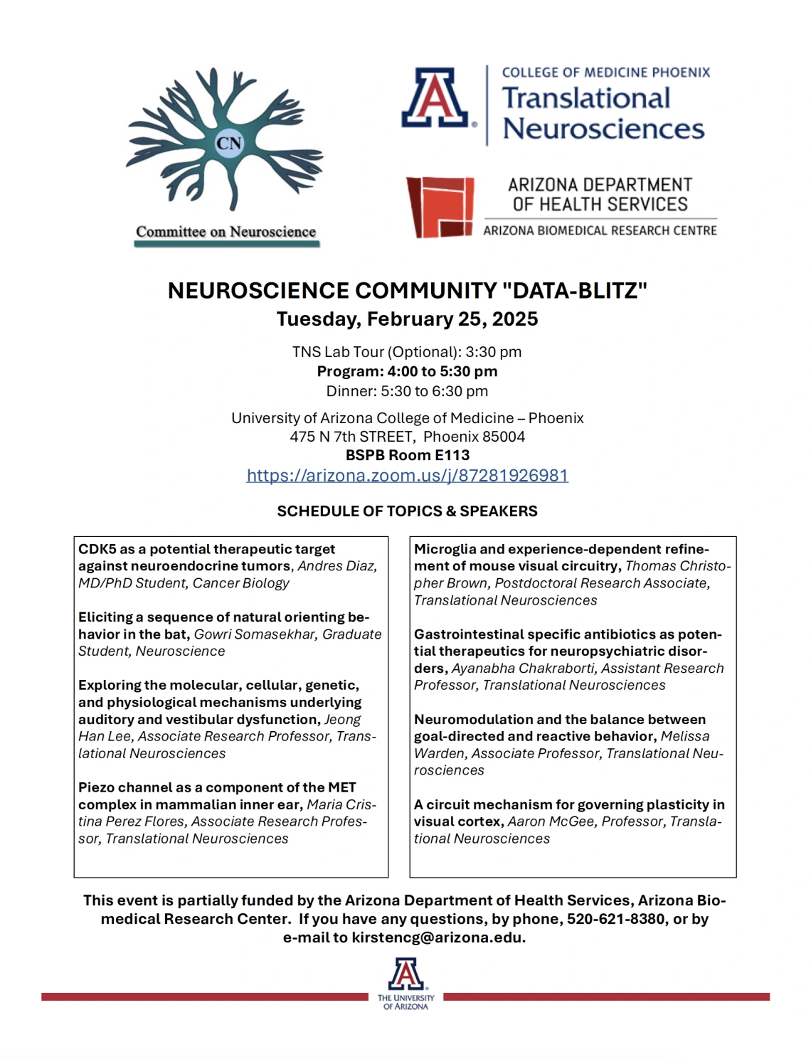 Flyer of Data Blitz