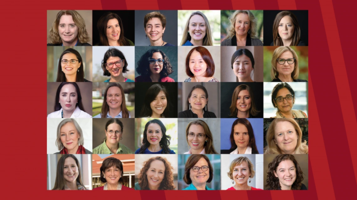 Collage of women in research & innovation