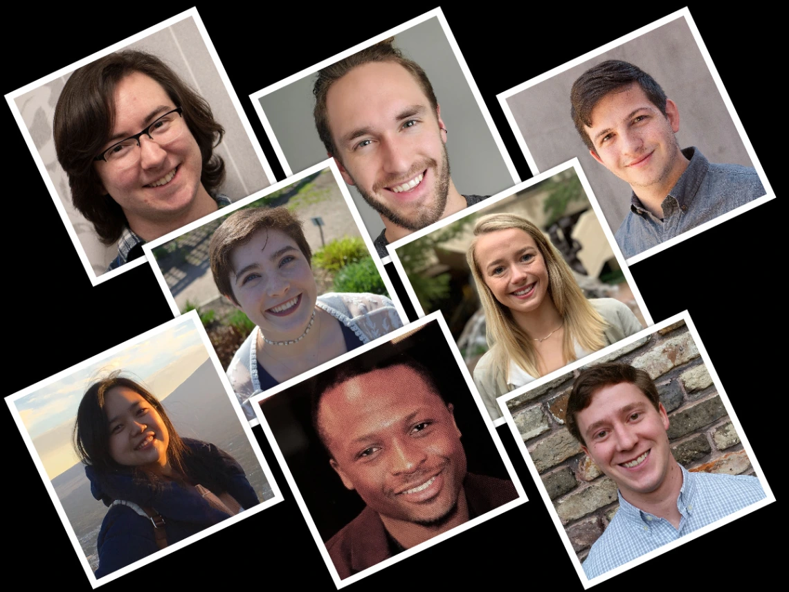 Collage of FY 2020-2021 NRSC graduate students