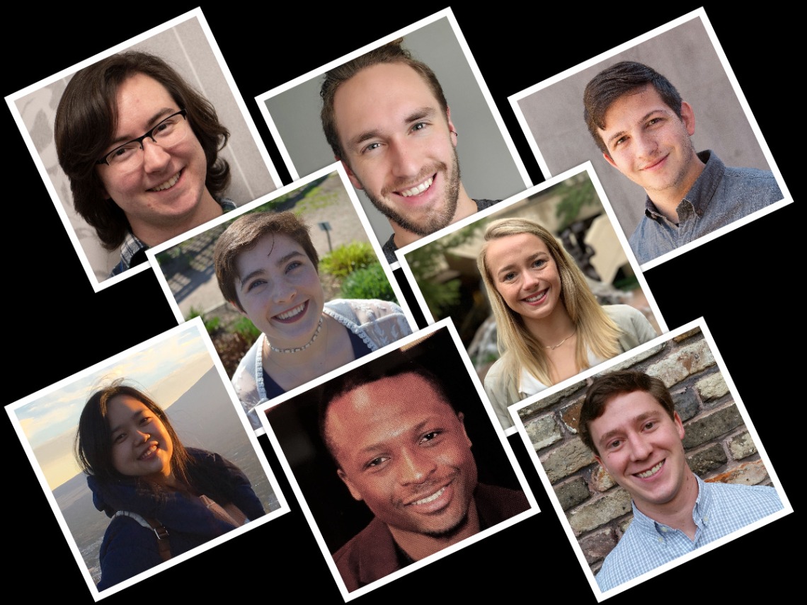 Collage of FY 2020-2021 NRSC graduate students