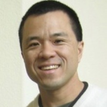 Kevin Lin, Ph.D. smiling for photo